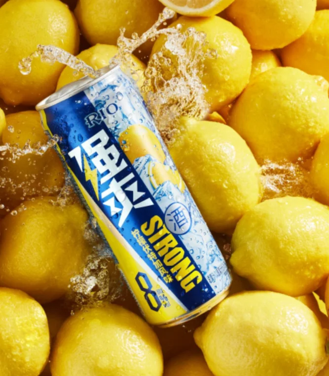 2022 RIO Cocktail Drink Alcohol Strong premixed 8%vol Lemon Vodka flavor cocktail can 500ml family bar Holiday Club Dinner party