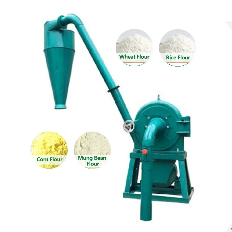 all-purpose small to large capacity all grain or beans disc crushing flour mill machine
