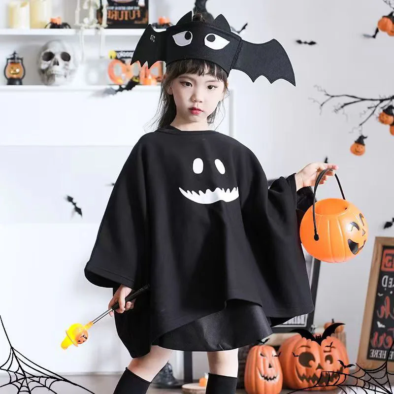 New Halloween Felt Bat Hat Halloween Personality Spooky Dress Up Props Party Decorations