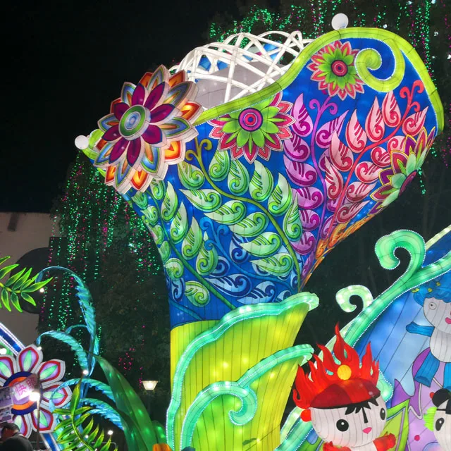 Large Outdoor Decorative Chinese Dragon Lanterns For Sale