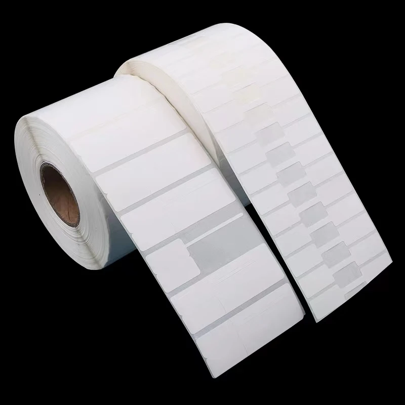 Jewelry Labels 25x12+45mm Necklace Ring Tag Label Paper Waterproof Jewelry & Watch & Eyewear Label Machine Printing Price Tags