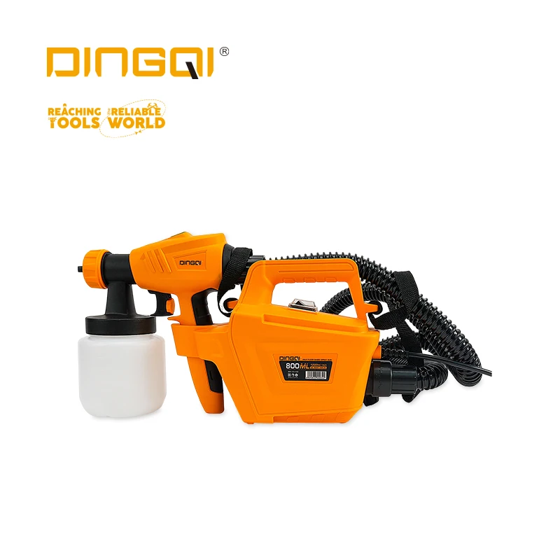 DINGQI 800W Electric Paint Sprayer Spray Gun for House Painting/Furniture/Fence/Garden/Wall