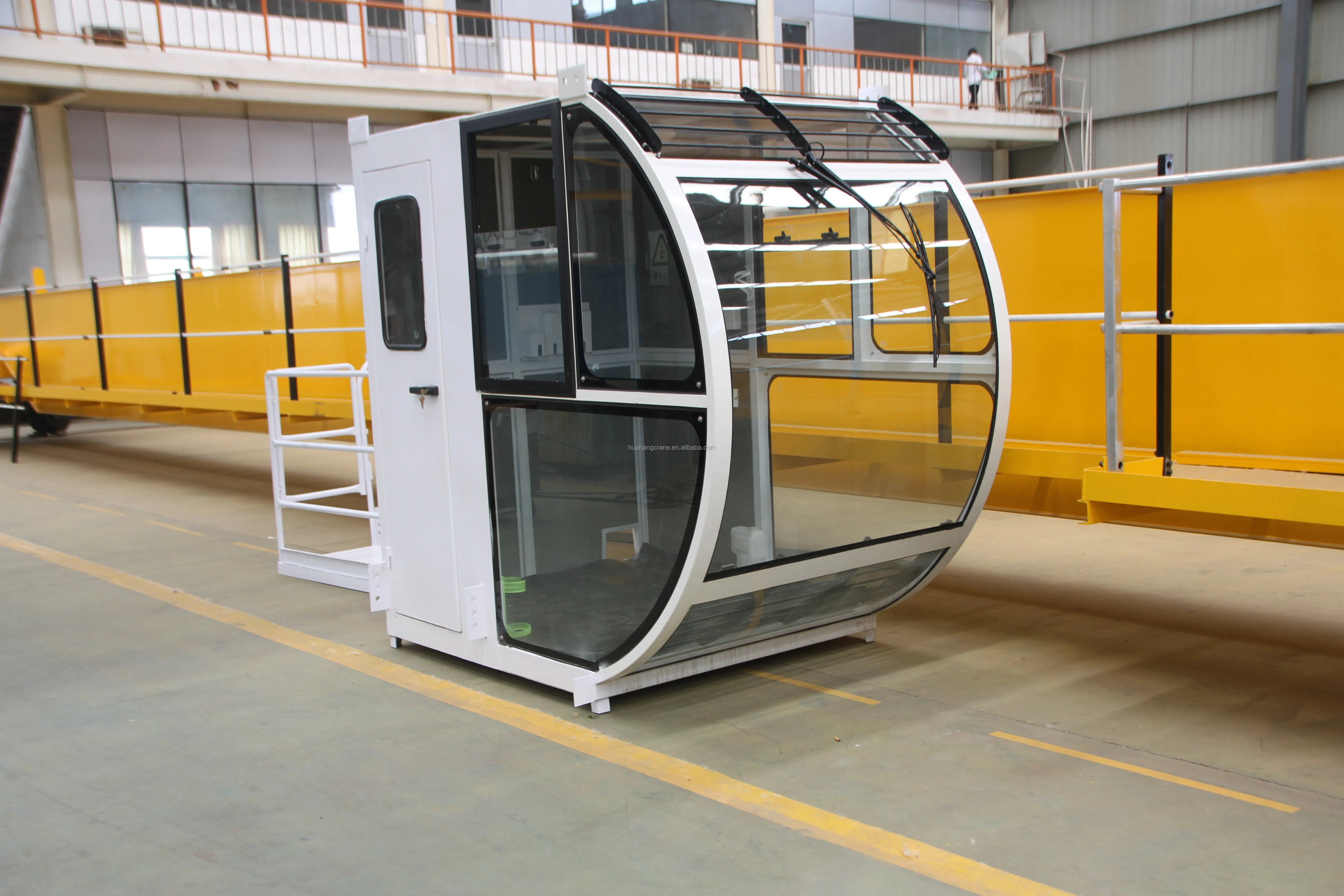 Electric Winch Type Low Power Consumption Factory Building Workshop Overhead Crane with Cabin  from 1-100 ton
