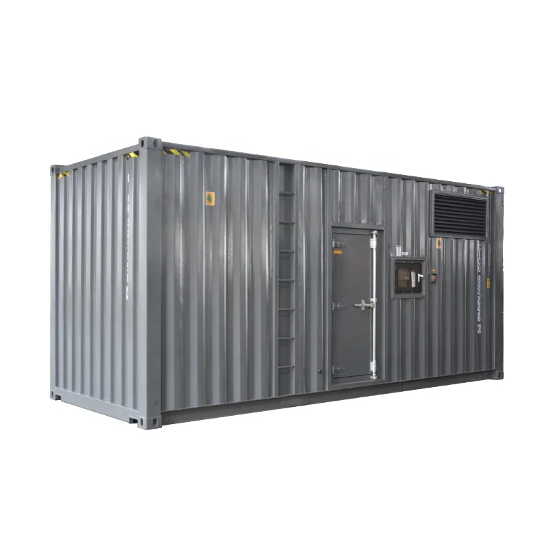 1200kw container silent sound proof 1500kva 60Hz brands diesel generator