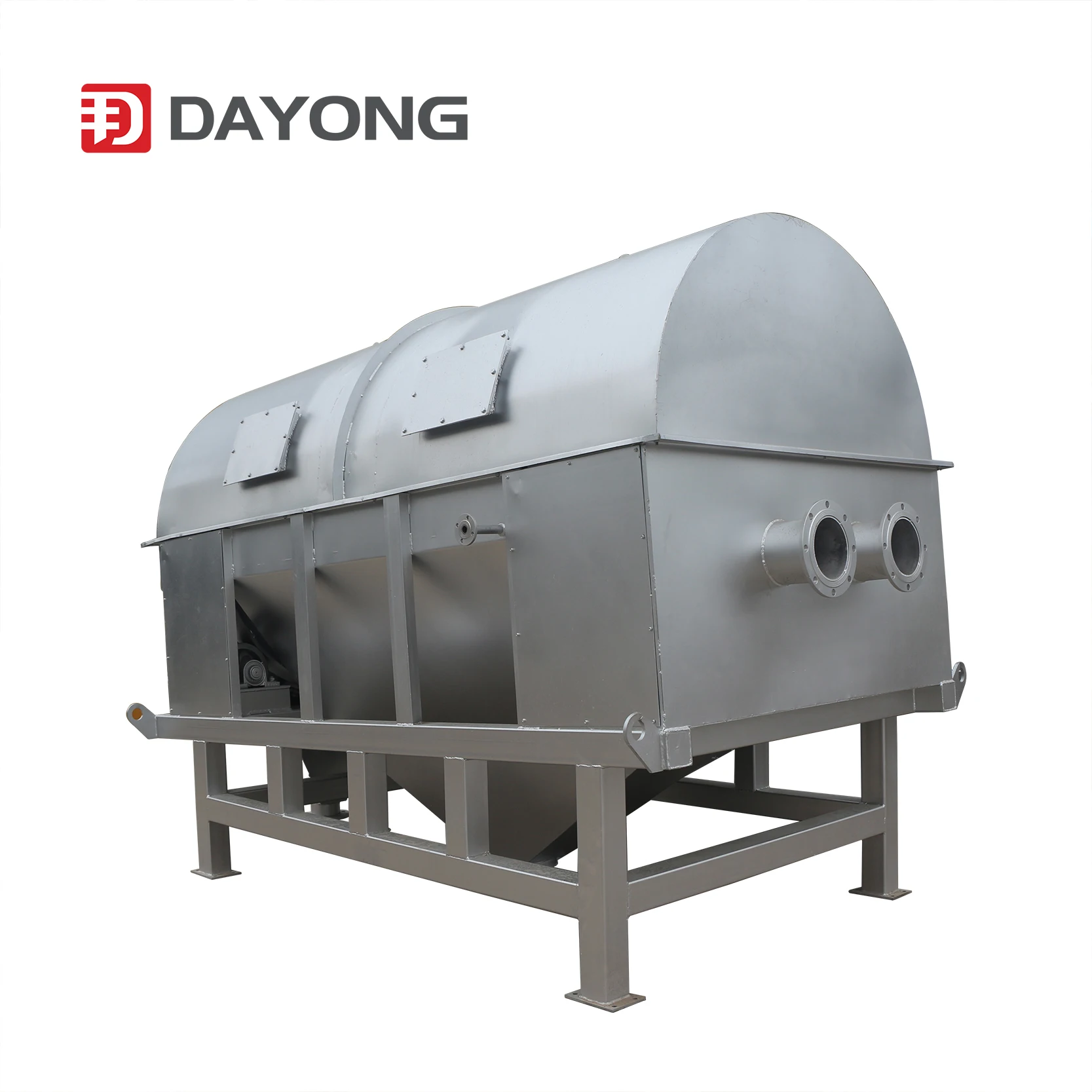 Small Rotary Screen, Rotary Drum Screen for Coltan Ores Classification and Washing
