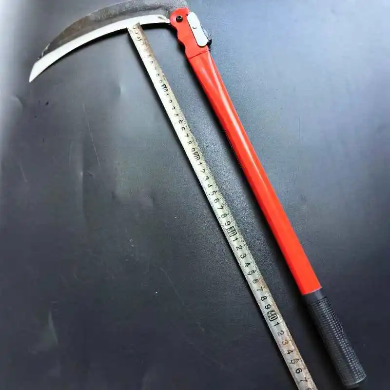 Manganese steel forging lawn mower sickle, agricultural sickle tool, garden pruning knife, outdoor knife atv sickle bar mower