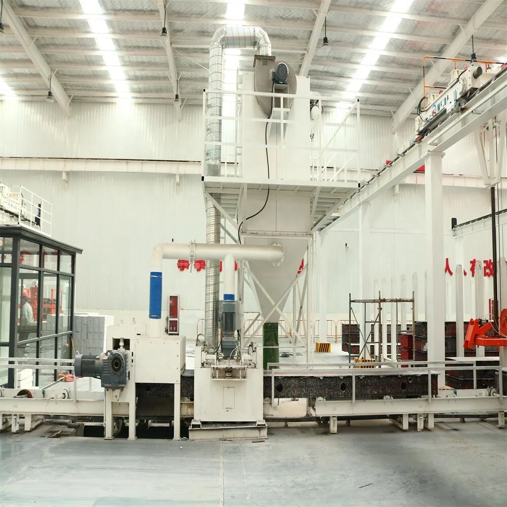 steam concrete gas aac block manufacturing plant light weight brick making machine