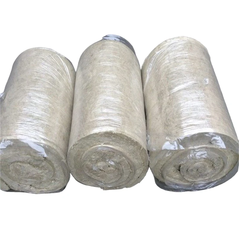 High Standard Insulated Basement Wall 60kg /m3 Rock Wool Blanket/roll/felt High Quality Building Materials
