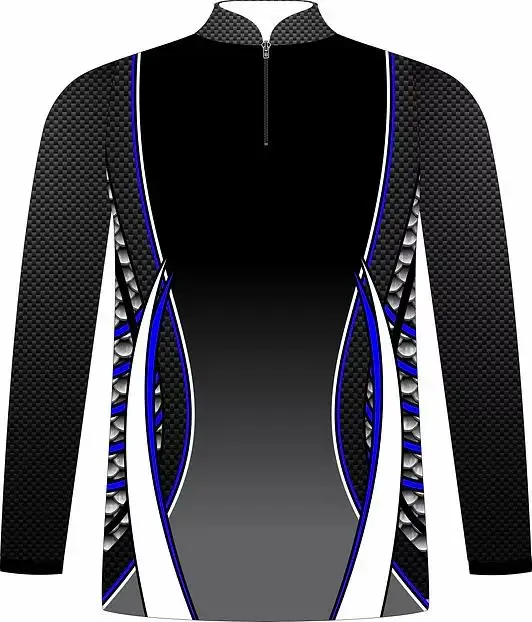 customize sailing gear quick dry tournament camo fishing shirts for men long sleeve uv Sun protection clothing