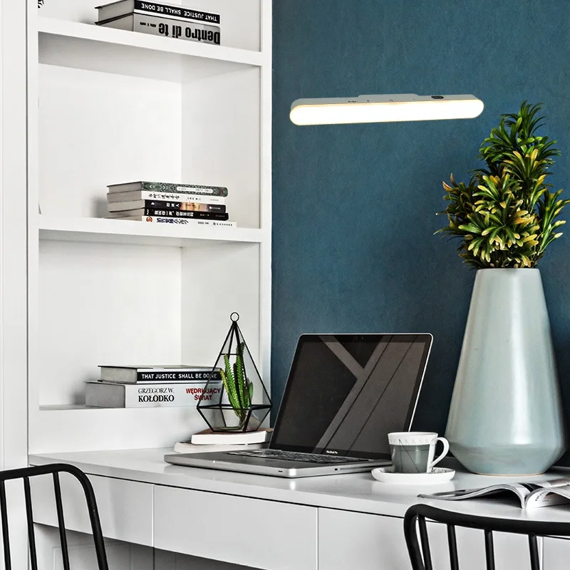 Wall Magnetic Portable Eye Protection Table Light Touch Sensor Rechargeable Dimmable Dormitory Bedside Reading Lamp