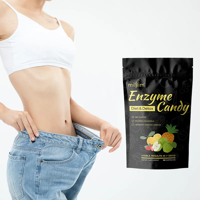 
Premium Healthcare Supplyment Fat Reduce Enzyme Powder Prebiotics Vegan Natural Slimming Enzyme Weghting Loss Tablets 