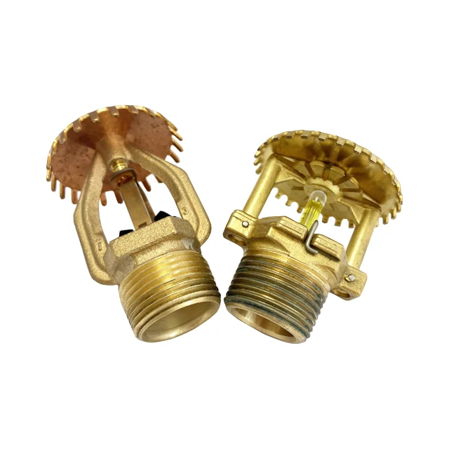 Leyon Brass Sprinkler Head Fire Sprinkler System UL Fire Protection System Pipe Fitting Upright Pendent Sprinkler Head