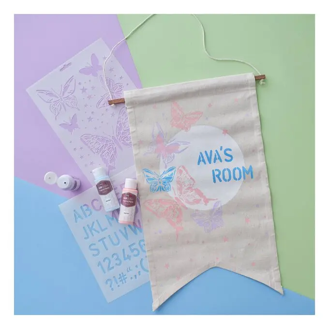 Charmkey Custom Drawing Template Reusable Stencil Plastic Wall Painting Decorating Stencil