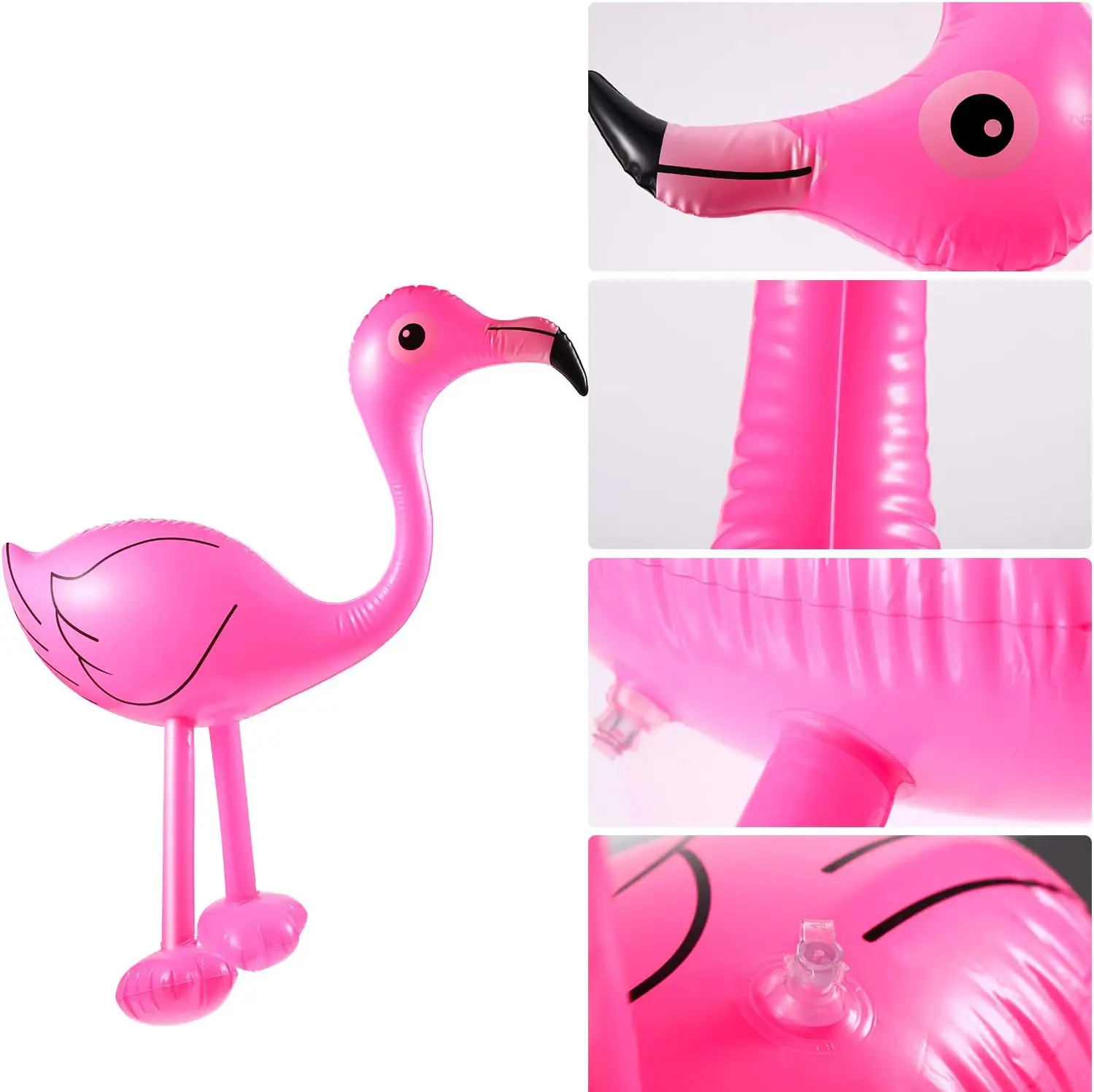 Factory Direct Sale Inflatable Pink Flamingo Party Decoration Water Play Toys For Kids