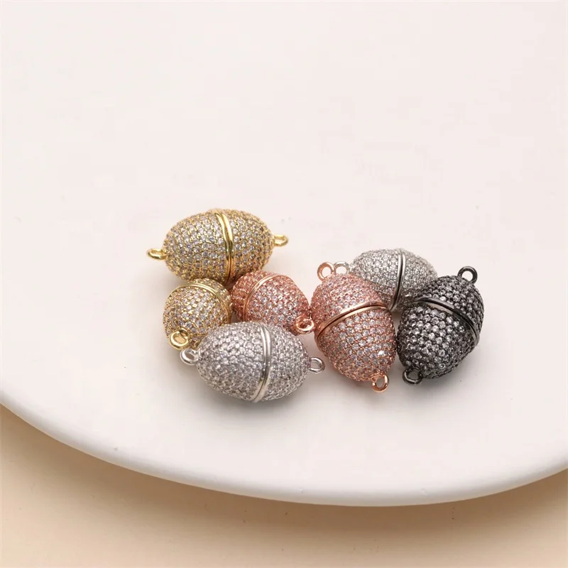 Metal Strong Snap Clasp Necklace Connector Clip Closure Fastener For Jewelry Making Diy Pendant Bracelet Accessories