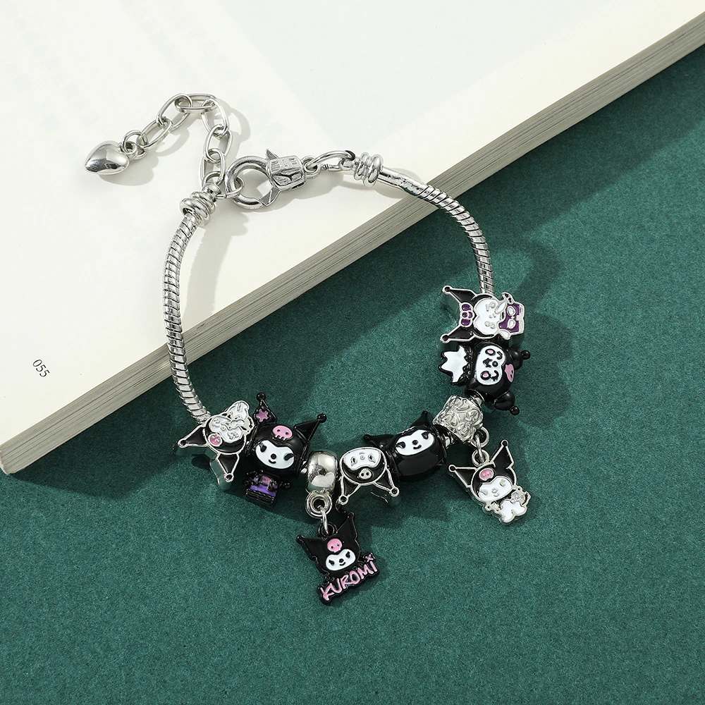 New Anime Cartoon Kawaii Charm Bracelet Men Women Fashion Bangle Birthday Gifts Toy