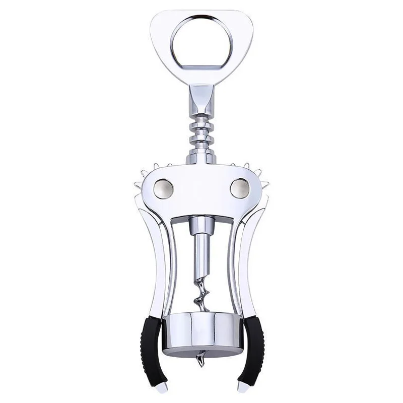 Premium Multifunctional Wine Corkscrew Set Zinc Alloy & Metal Cork Screw Wing Design Wine & Beer Bottle Opener