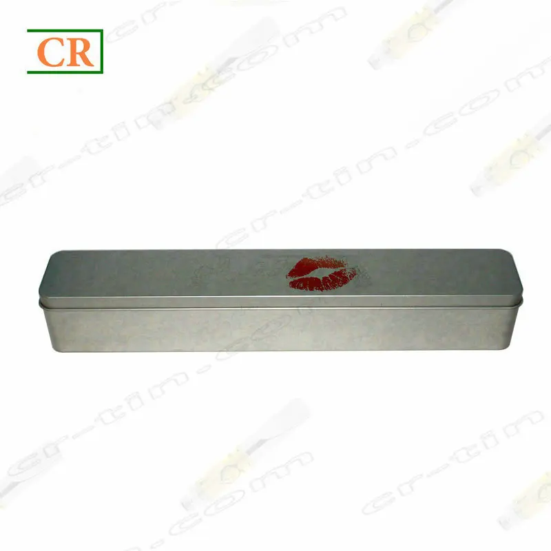 Portable Vape Pen Packaging CR Tin Case With Holder Child Proof Lid