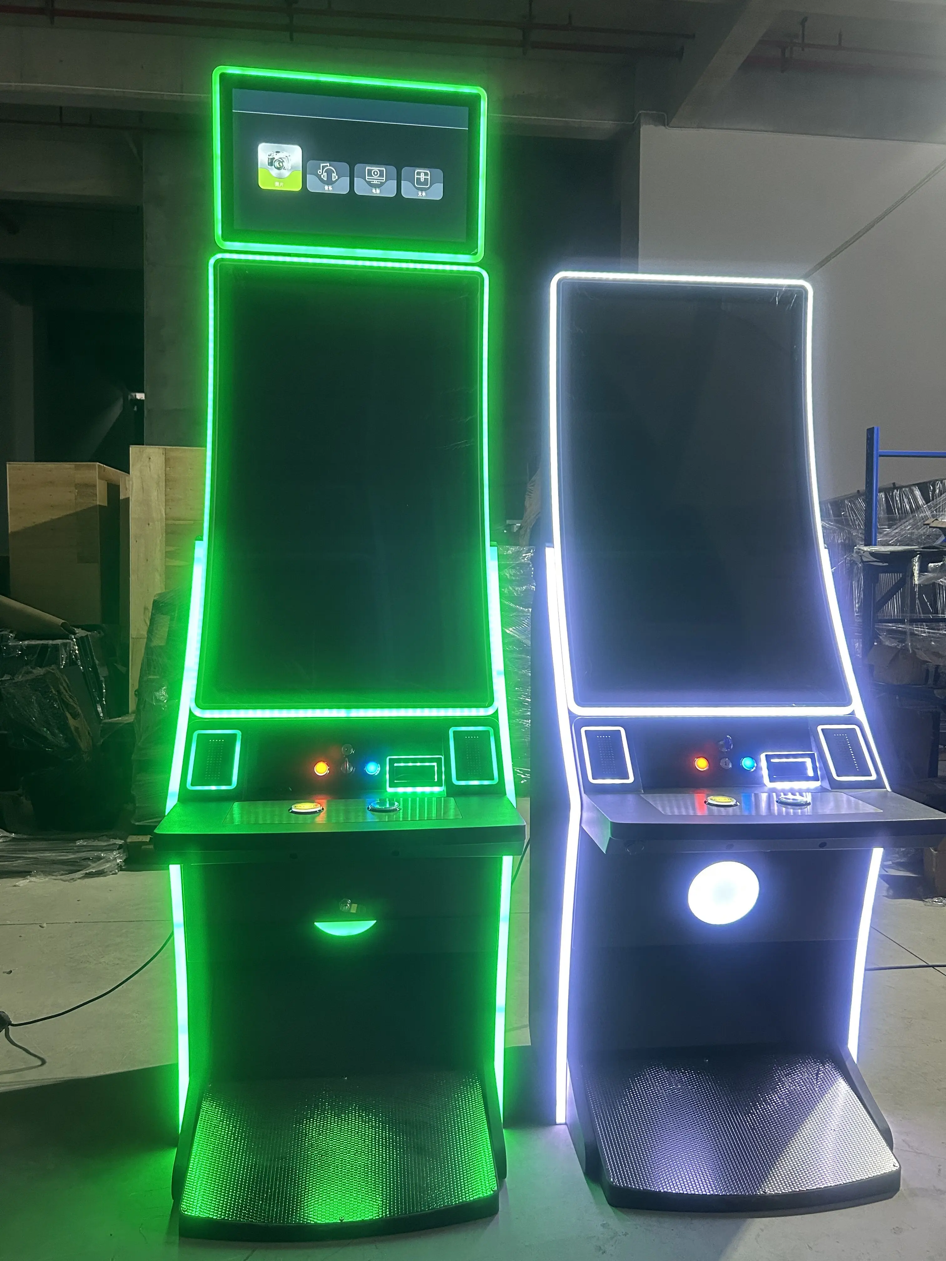 Hot Popular 43 Inch Curved Touch Screen Coin Operated Touch Panel Skill Game Cabinet Game Machine