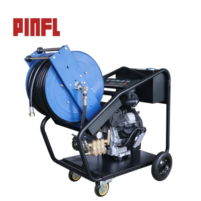PINFL BX7215 72 л/мин 150 бар, мойка высокого давления для очистки канализации и очистки труб