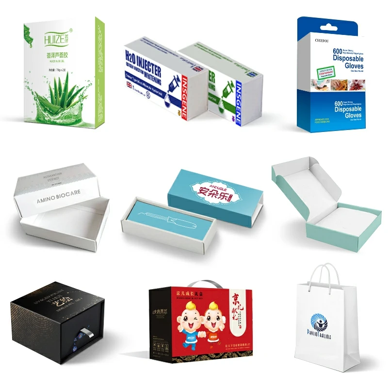 Упаковочная коробка для косметики, индивидуальная цветная подарочная коробка, маска, дизайн упаковки и печать продукта