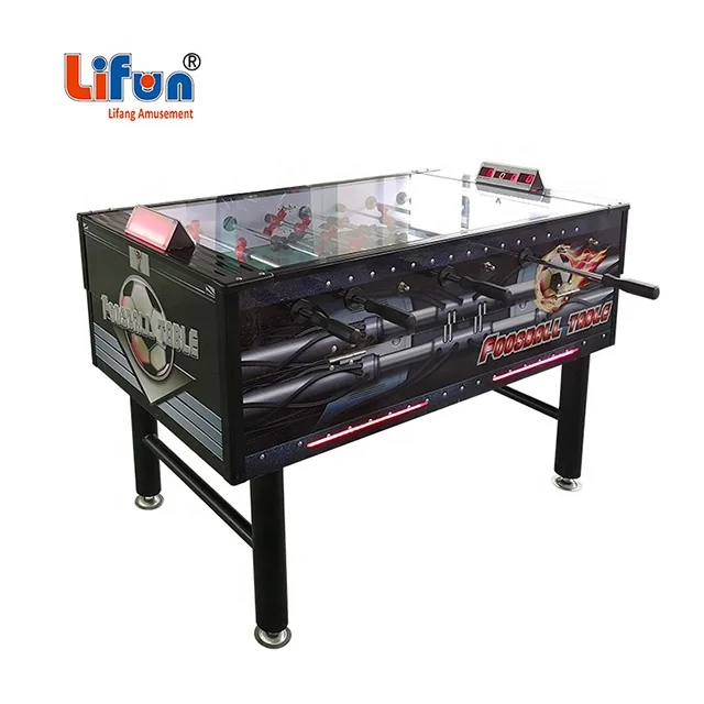 Lifun Coin-Operate Factory Price Hand Football Table Soccer Table  Arcade Game Machine For Sale