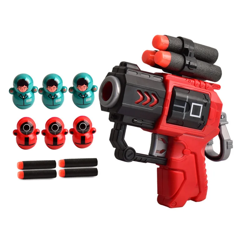 wholesale Hot Sale Space Soft Ball Bullet Toy Guns Gun Boys Toys Shooting Gun Toys Soft Bullet With Target For Kids