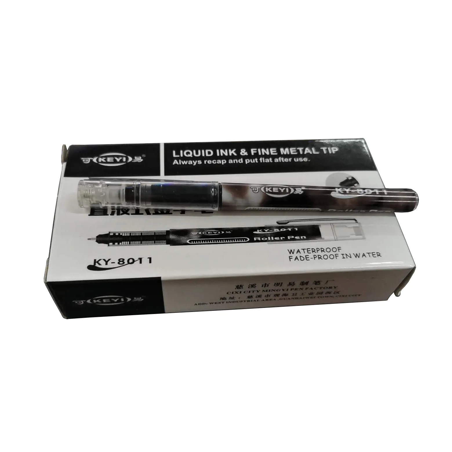 Best quality sign pen free ink roller with needle tip for school and office