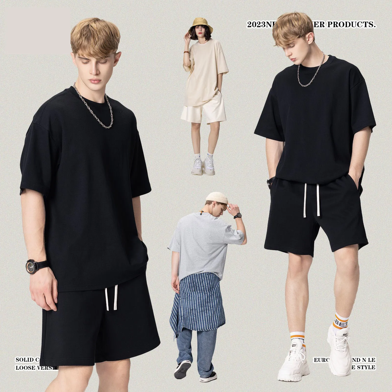 Street Wear Wholesale Vintage Acid Washed Custom TShirt High Quality Drop Shoulder Heavyweight 100% Cotton Men T Shirt