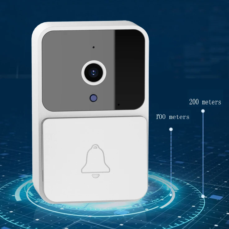 Кольцевой Видеозвонок Wi-Fi 1080P HD камера домофон умный дверной Звонок