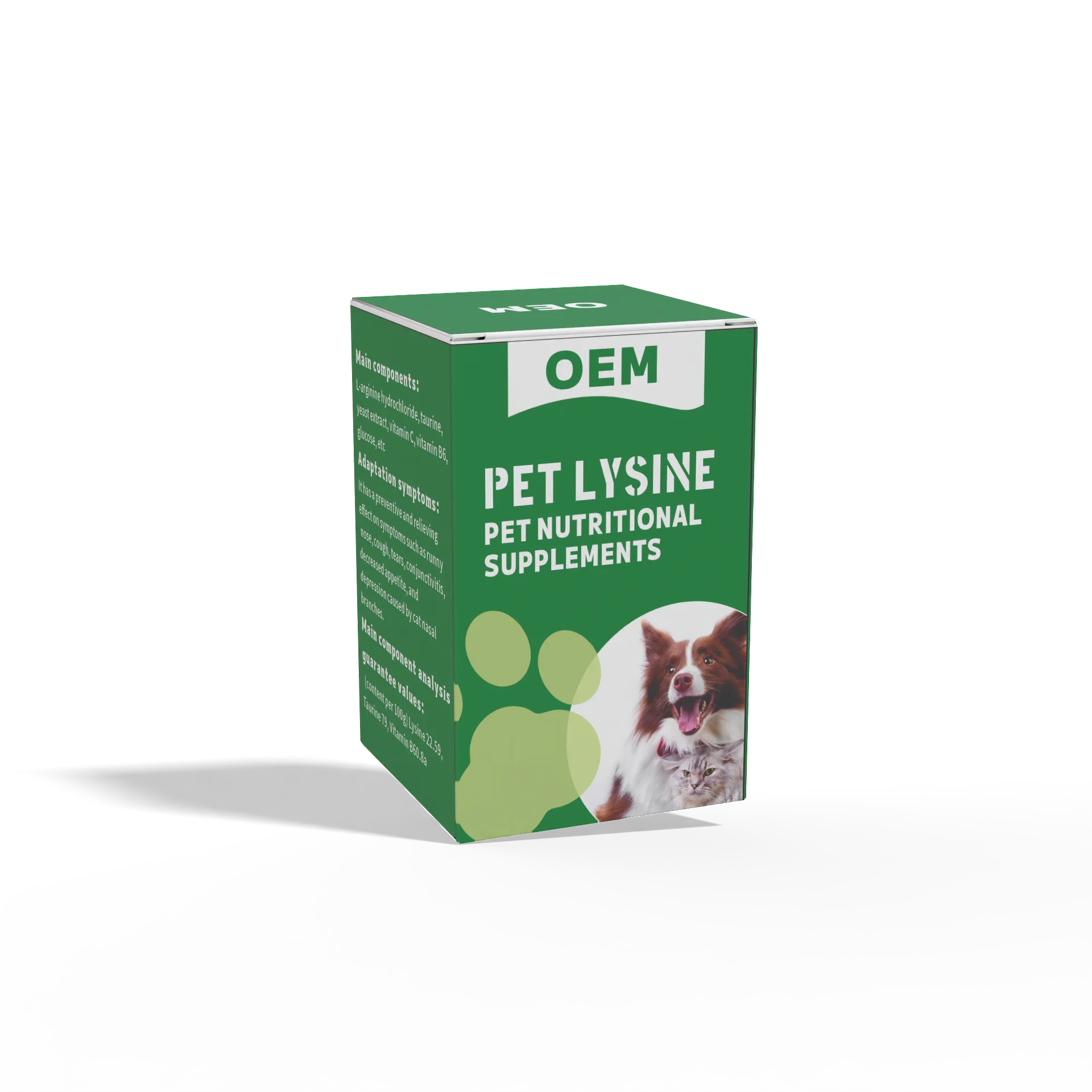 Powerful Feline Immune Booster L-Lysine chews Health Care Supplement for Sneezing Relief Cats