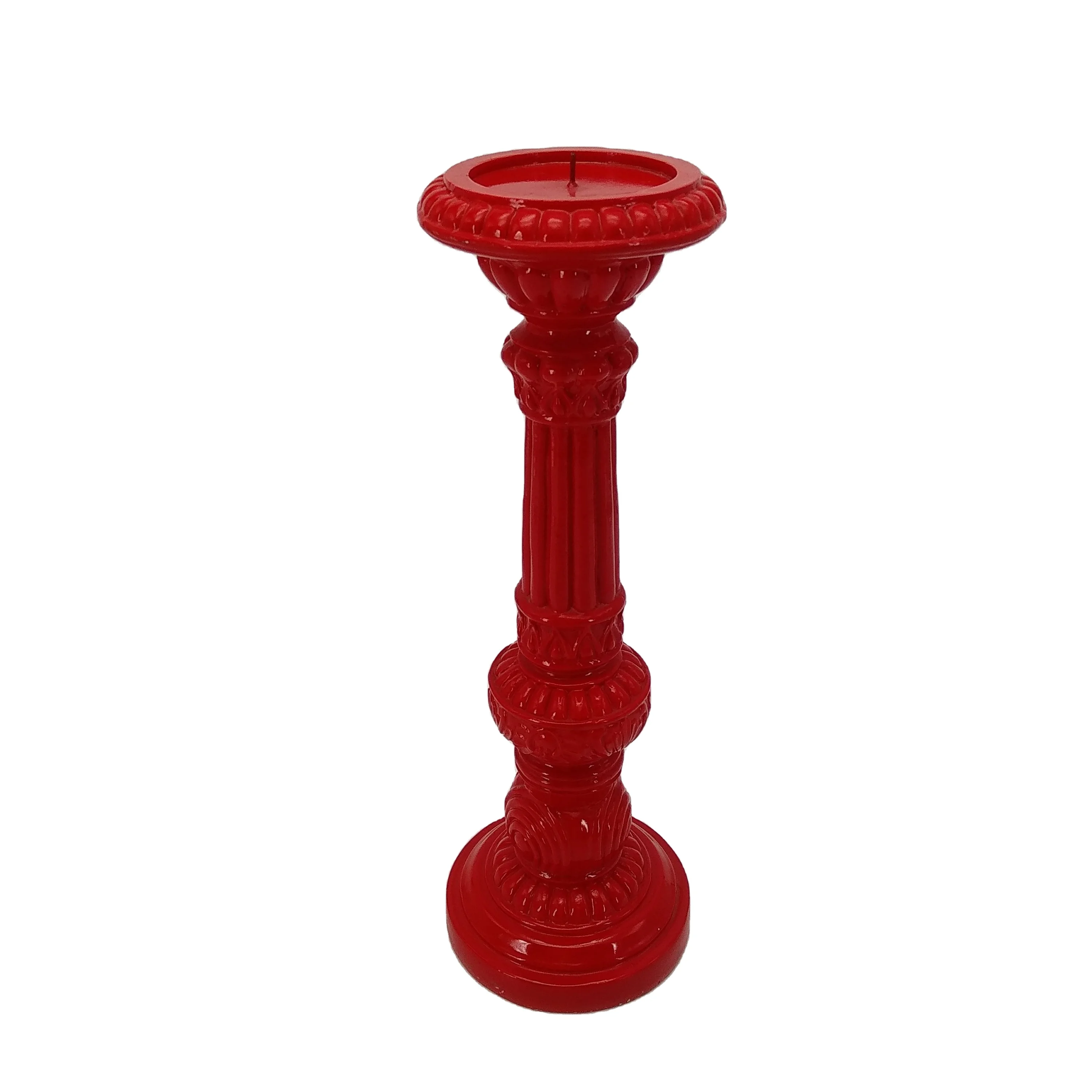Resin Crafts European modern Candle Stick Holder For Home Decoration and gift