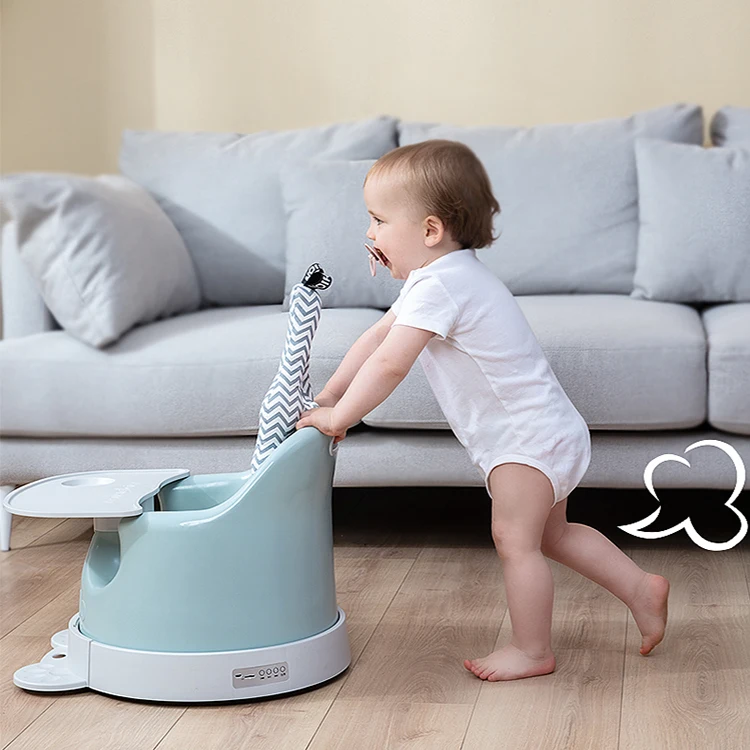 Lightweight PU Non-toxic Baby Dining Feeding Chair Baby Floor Seat