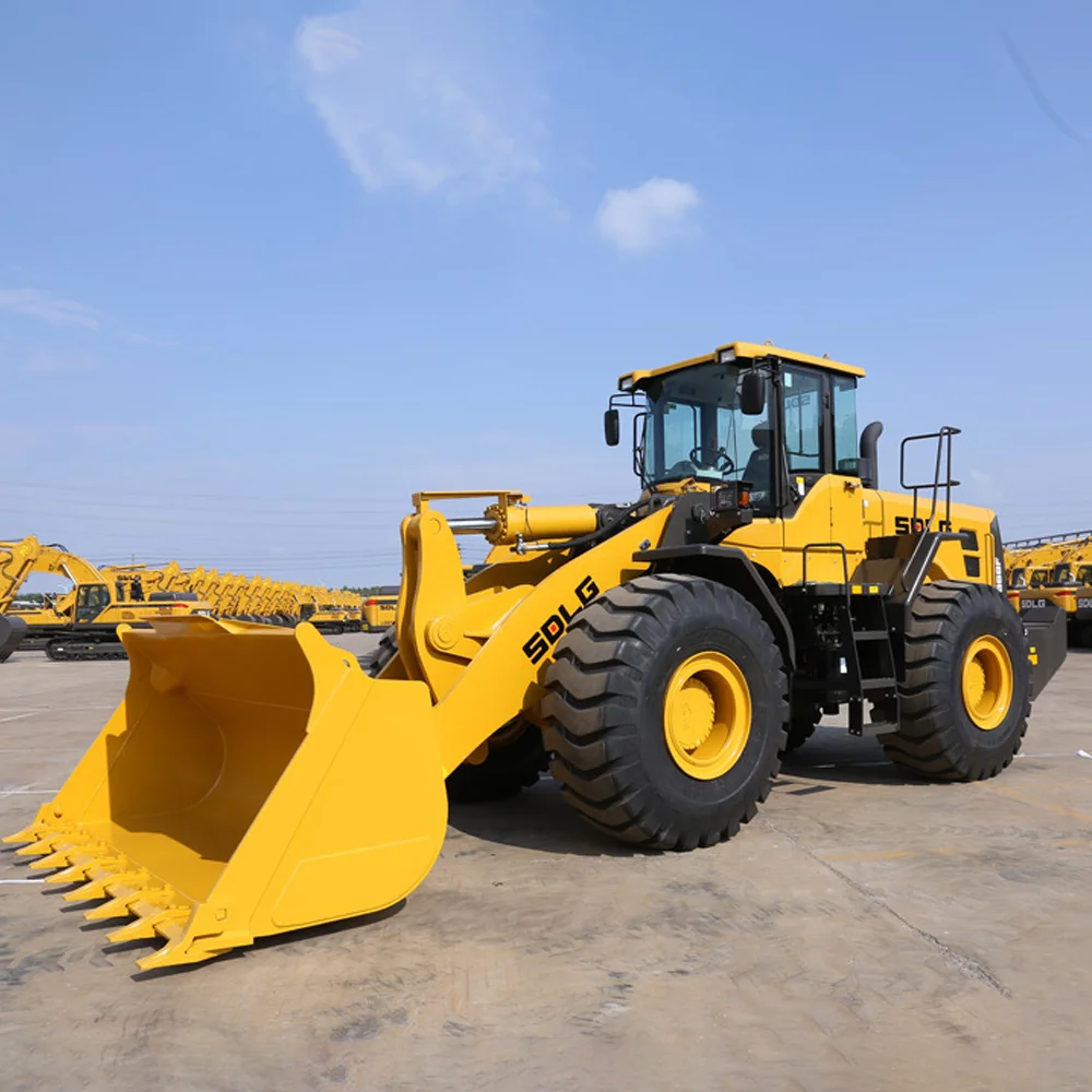 Chinese Brand SDLG 956L Diesel Loader Wheel Type Used Loader