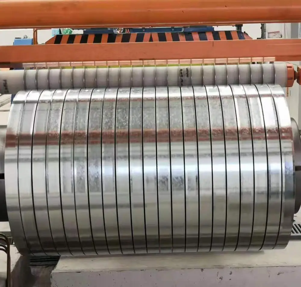 Холоднокатаная оцинкованная стальная продольная линия 0,3 ~ 2,0 мм * 1400 мм