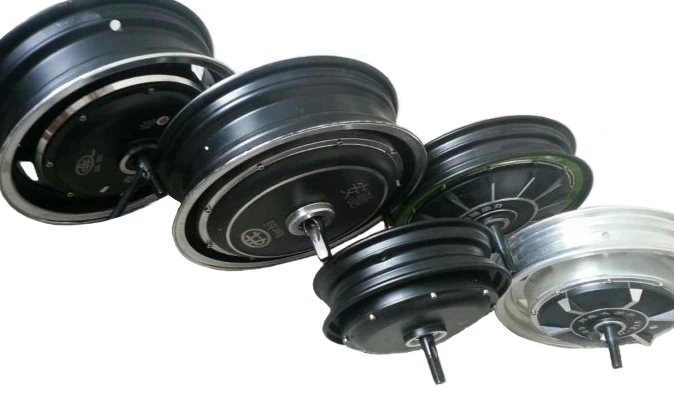 brushless e-bike Electric bicycle motorcycle battery car hub motor with tire