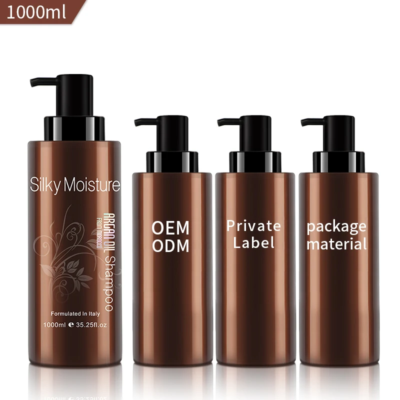 NUSPA Private Label Deep Nourishing Hair Care Organic Hydrolyzed Keratin Silky Moisture Argan Oil Repairing Shampoo