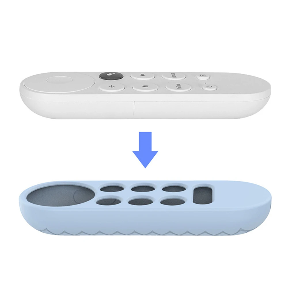 new arrival Remote Control Case For Chromecast TV 2020 Silicone Shell Case Protective Cover for goo-gle TV Remote Control Cover