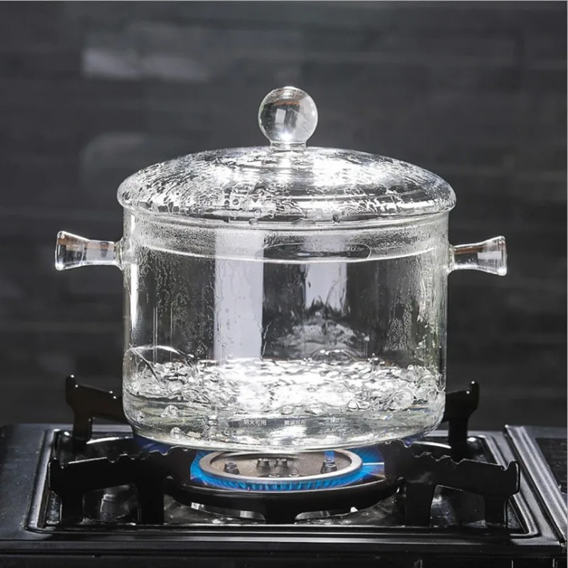 Delicious soup making borosilicate glass casserole set cookware