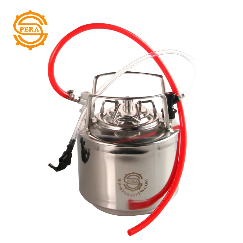 Stainless Steel 304 bar accessories cornelius beer keg ball lock beer barrel keg 6L 10L 19L