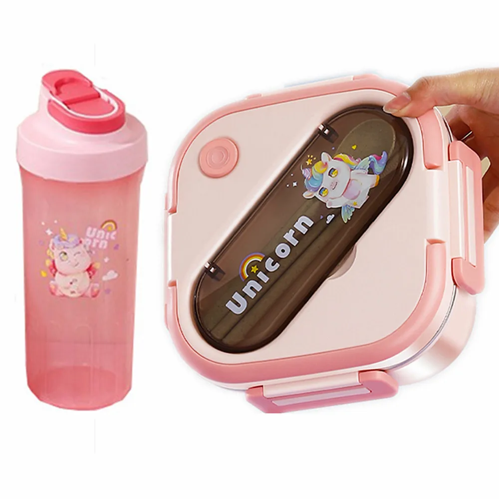 Бенто-бокс с бутылкой воды caja bento con botellas de agua caixa Bento com garrafa