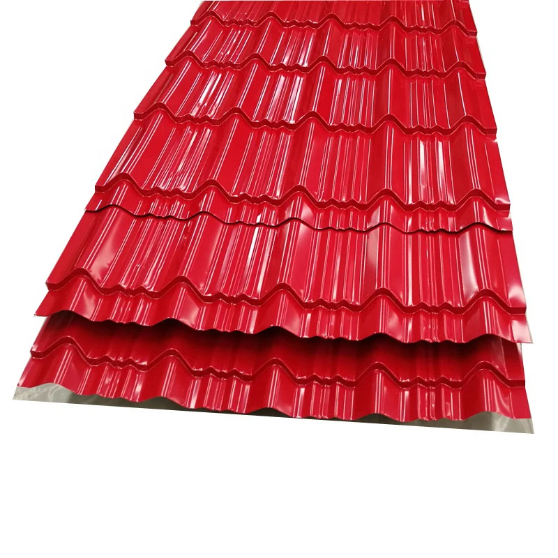 Zinc galvanized corrugated steel iron roofing tole sheets for house
