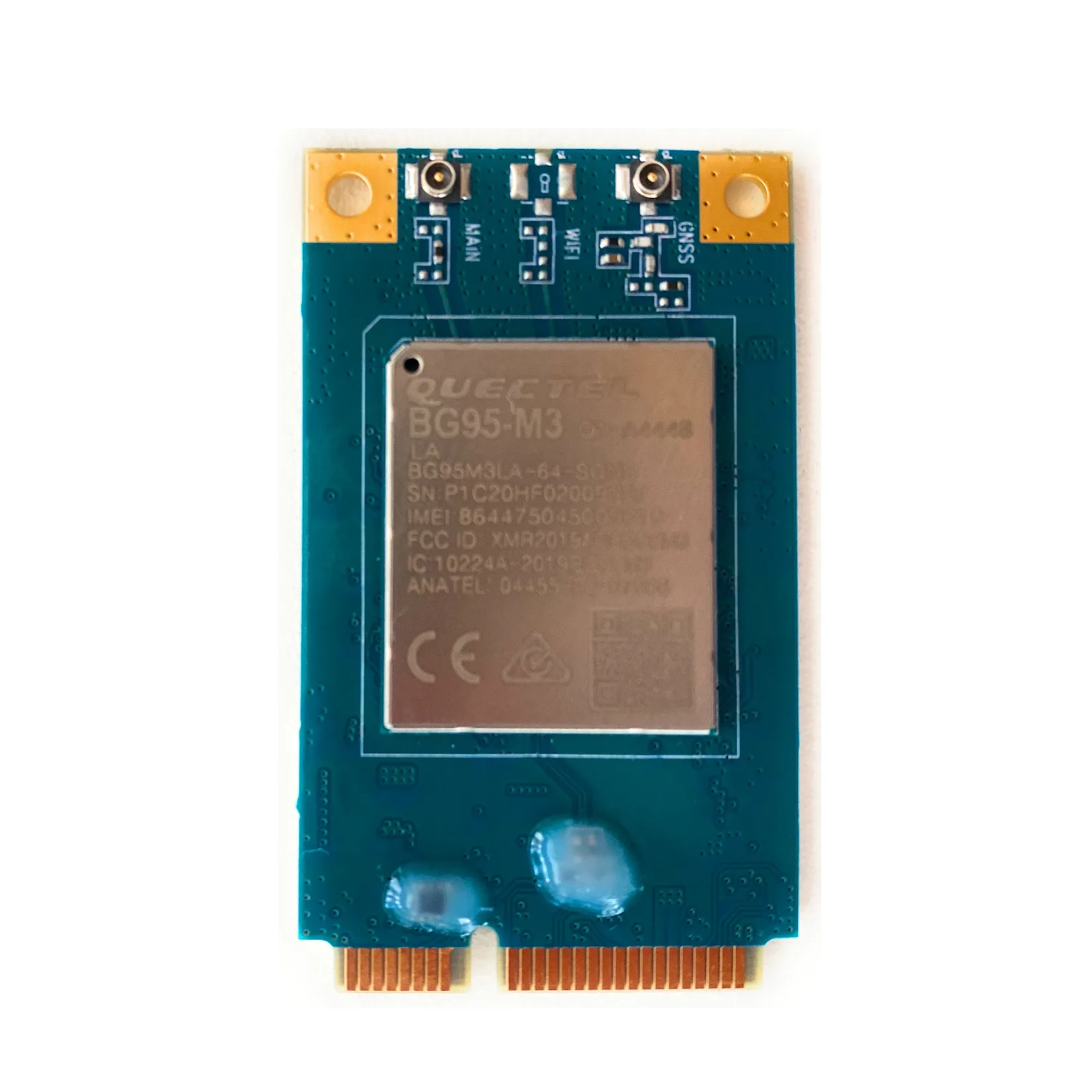 BG95M6LA-64-SGNS BG95M5LA-64-SGNS Multiprotocol модули M1 LTE Cat NB2 GNSS, Wi-Fi