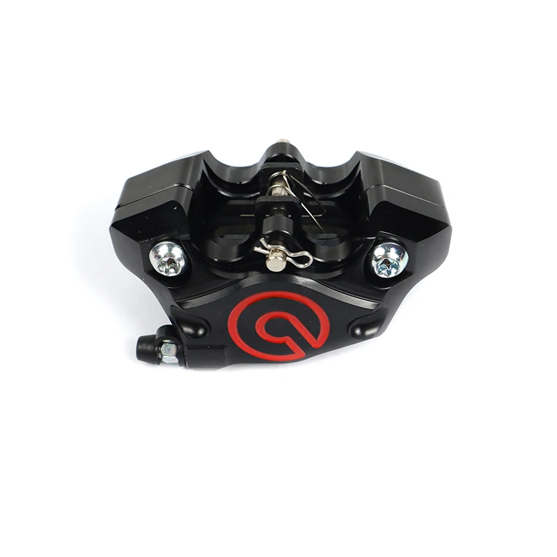 CNC Aluminum Alloy Motorcycle Brake Calipers With 2/4 Pistons Motorcycle Universal Brake Calipers For Bicycle E-Scooter