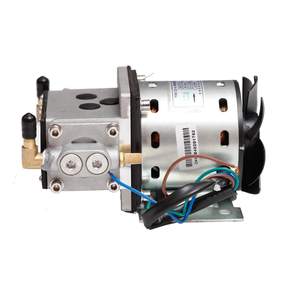 YY80-32-4 220V 50HZ безмасляный вакуумный насос 191/мин микро поршневой высокого давления голову Бесшумная всасывания небольшой