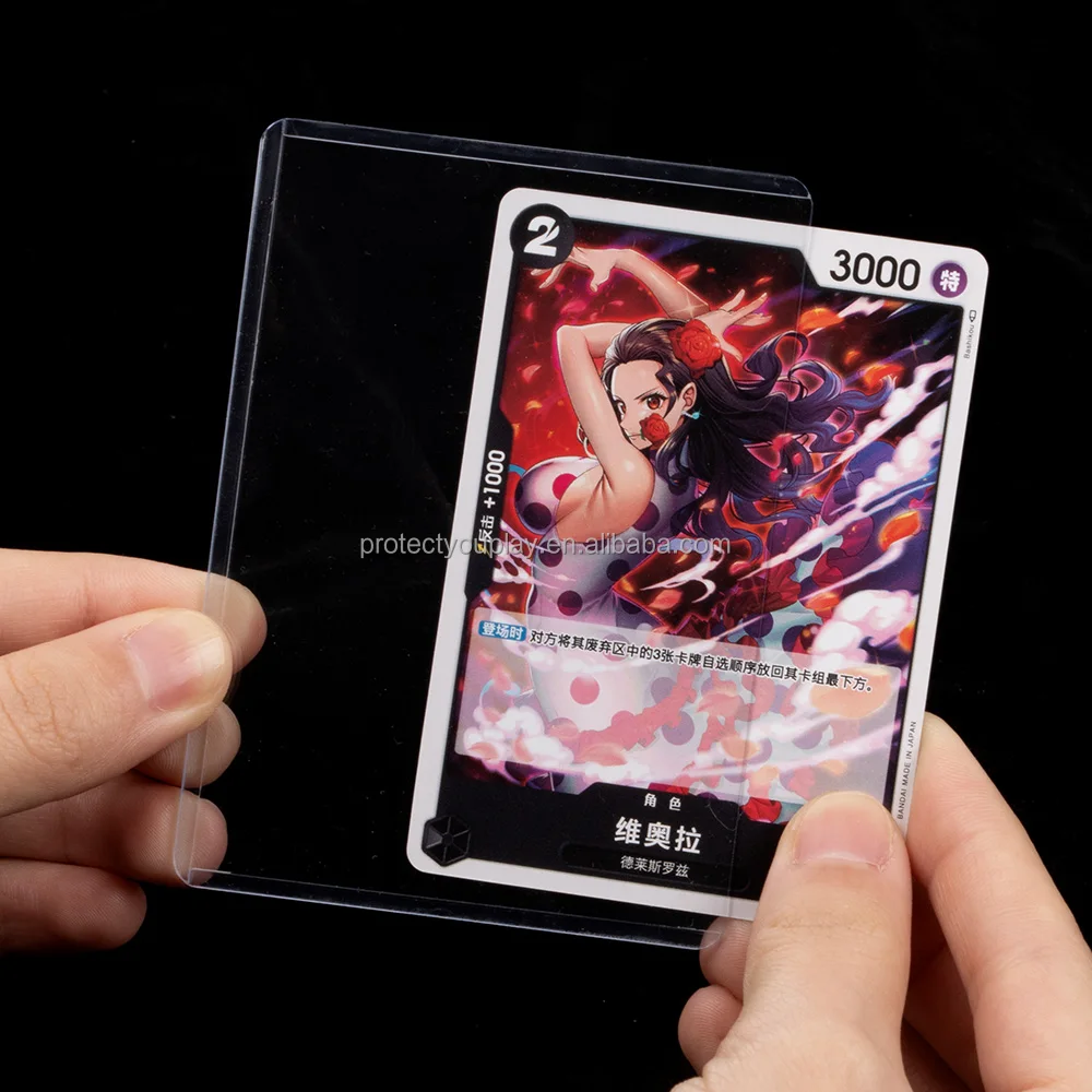 3x4 Side Loading Rigid Card Loader For PTCG Trading Cards