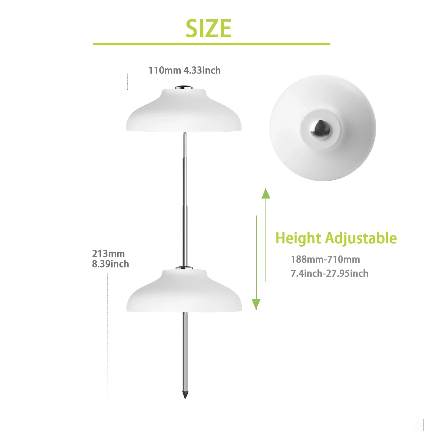 Height Adjustable Herb Garden USB Umbrella Grow Light Plant Indoor Full Spectrum Mini Led Grow Lights Automatic Timer