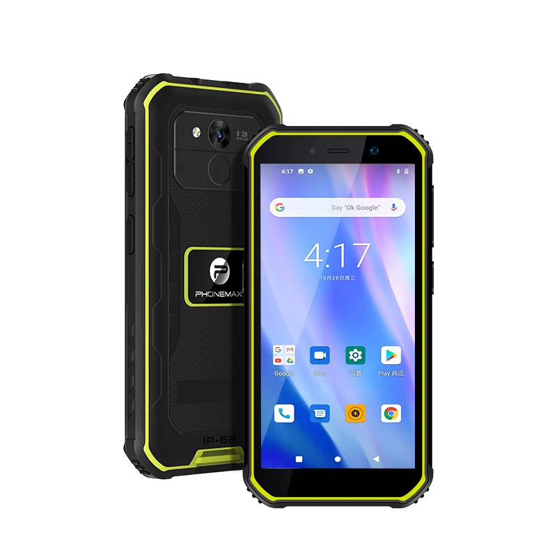 IP68 Smartphone Android High Resolution Handheld Devices Rugged Shockproof Smartphone