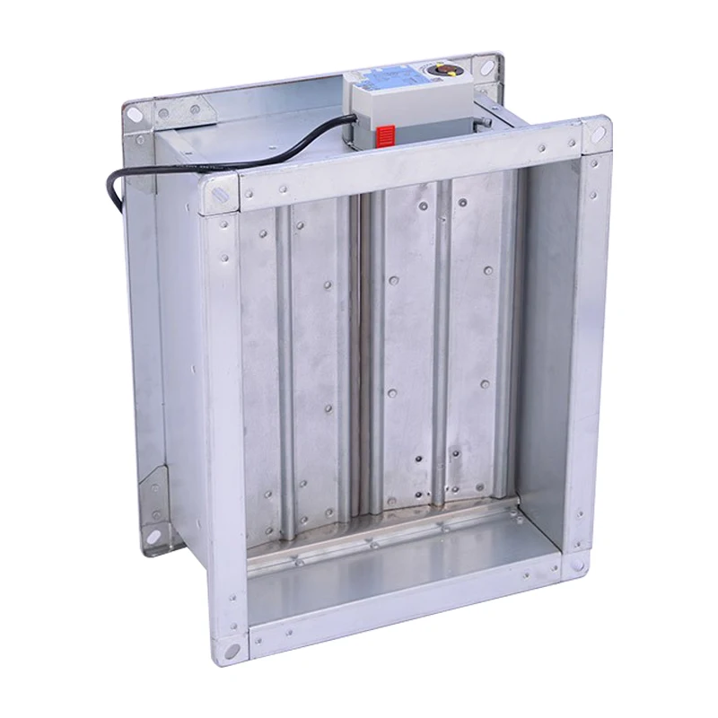 Hvac system fire damper automatic controller electric pressure reducing valve flexible application