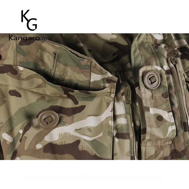 British style tactical MTP multi Camo Field Parka Jacket